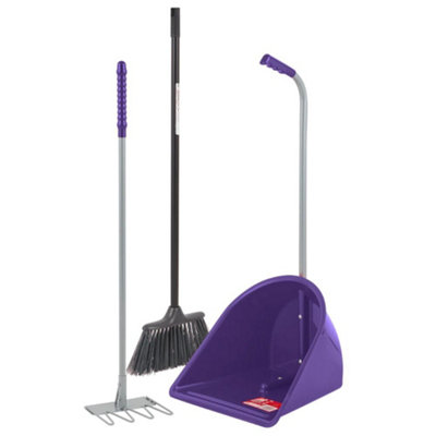 Red Gorilla Tidee Companion Set Purple from B&Q