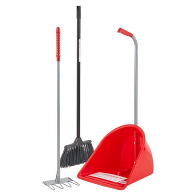 Red Gorilla Tidee Companion Set Red from B&Q