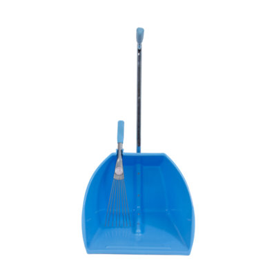 Red GorillaBig Tidee™ Scoop & Rake SetHeavy Duty StableYard & Garden Cleaning ToolLightweight Durable Design from B&Q