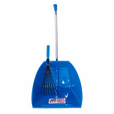 Red GorillaBig Tidee With Short Super RakeHeavy-Duty Yard & Stable Clean-Up Scoop And Rake Set from B&Q