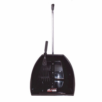 Red GorillaBig Tidee With Short Super RakeHeavy-Duty Yard & Stable Clean-Up Scoop And Rake Set from B&Q