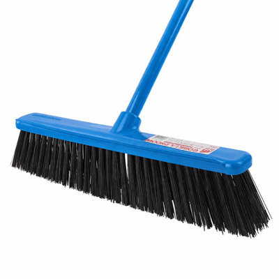Red GorillaGorilla Broom™ 50Cm Replacement HeadReplacement Anti-Clog Hard Bristle Head With Scraper For Wet & Dry Use from B&Q