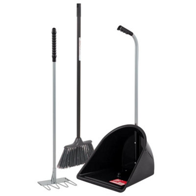 Red Gorilla Tidee Companion Set Black from B&Q
