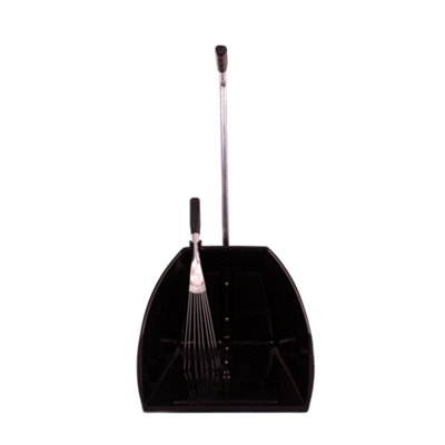 Red GorillaBig Tidee™ Scoop & Rake SetHeavy Duty StableYard & Garden Cleaning ToolLightweight Durable Design from B&Q