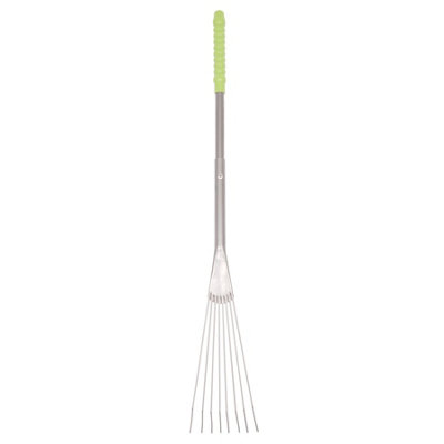 Red Gorilla Large Metal Rake / Pistachio from B&Q
