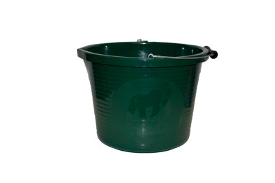 Red GorillaPremium Bucket 15LHeavy-Duty Recyclable Plastic Utility Bucket For DiyBuilding & Home Projects from B&Q