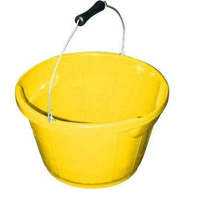 Red Gorilla Gorilla Plas B4 Shallow Bucket10L Durable Feed & Utility BucketRecycled PolymerUv & Frost Resistant from B&Q