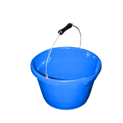 Red Gorilla Gorilla Plas B4 Shallow Bucket10L Durable Feed & Utility BucketRecycled PolymerUv & Frost Resistant from B&Q