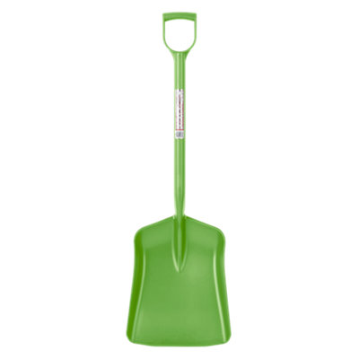 Red GorillaGorilla ShovelLightweight Heavy-Duty Poly Shovel With D HandleUv-ResistantNon-SparkingPistachio from B&Q