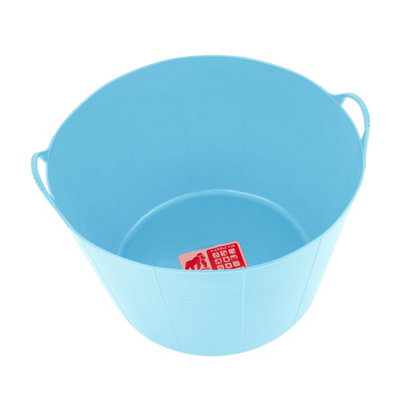Red GorillaGorilla Tub Xl 75LFlexible Heavy-Duty Ldpe Utility Tub For DiyBuilding & Site WorkSky Blue from B&Q