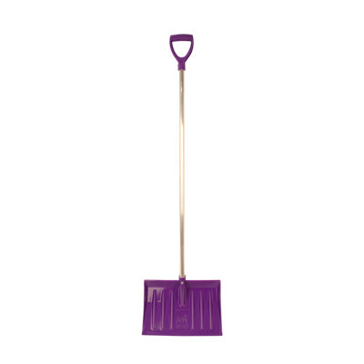 Red Gorilla Multi Shovel D HandleHeavy-DutyLightweightWeatherproof Shovel For GardeningSnow & Outdoor UsePurple from B&Q