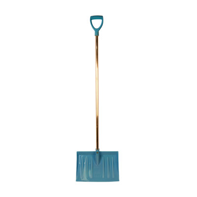Red Gorilla Multi Shovel D HandleHeavy-DutyLightweightWeatherproof Shovel For GardeningSnow & Outdoor UseSky Blue from B&Q