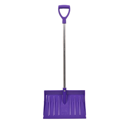 Red Gorilla Multi Shovel SmallHeavy-DutyLightweightWeatherproof Shovel For GardeningSnow & Outdoor UsePurple from B&Q