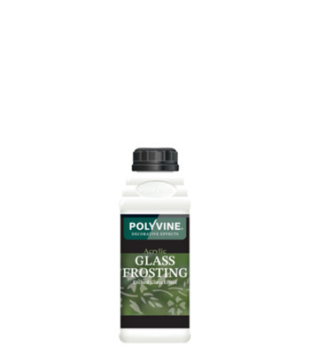 Polyvine Glass Frosting Varnish 500Ml from B&Q