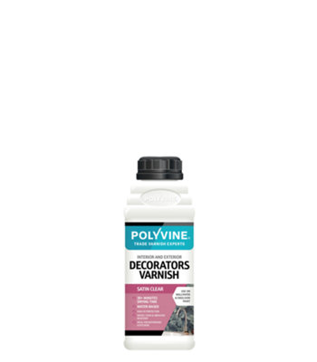 B&Q -  Decorators Satin Varnish 1L
