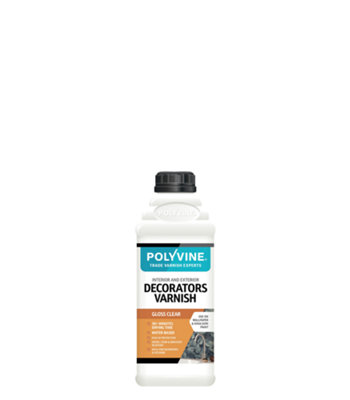 Polyvine Decorators Gloss Varnish 500Ml from B&Q