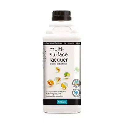 POLYVINE CRYSTAL CLEAR LACQUER GLOSS 500ML - Image 2