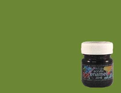 PolyvineAcrylic Enamel Paint20MlLime from B&Q