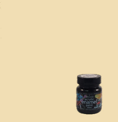 PolyvineAcrylic Enamel Paint50MlIvory from B&Q