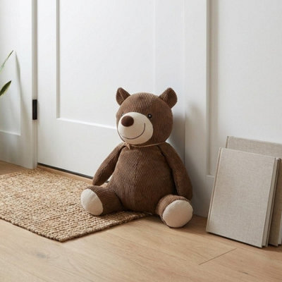 Garden Greatness Plush Teddy Bear Door Stop Sweet from B&Q