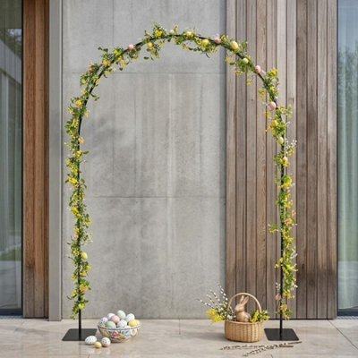 Garden Greatness Springtime Easter Egg Garland Archway from B&Q