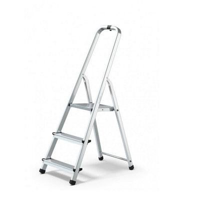 Abbey Aluminium Platform Step Ladder3 Tread