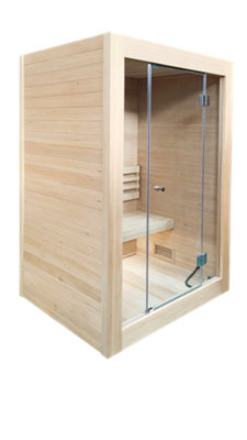 Saunamed 2 Person Indoor Traditional Indoor Sauna