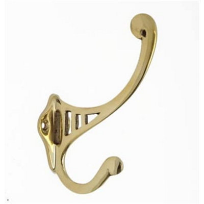 Castelion Brass Bar Hat And Coat Hook from B&Q