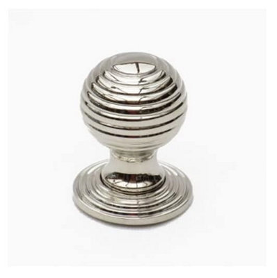 Castelion Nickel Regency Beehive Cupboard Knobs from B&Q