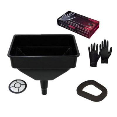 PegdevPdlJerry Can Accessory BundleRubber SealHeavy Duty Funnel & Nitrile GlovesUpgrade Your Refuelling Experience from B&Q