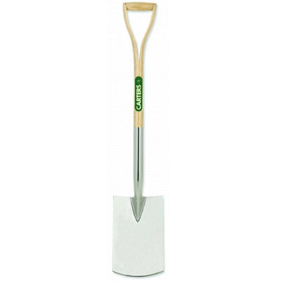 PegdevPdlStainless Steel Perennial Garden SpadeStainless Steel Spade Shovel With Ash Wood Yd Handle from B&Q