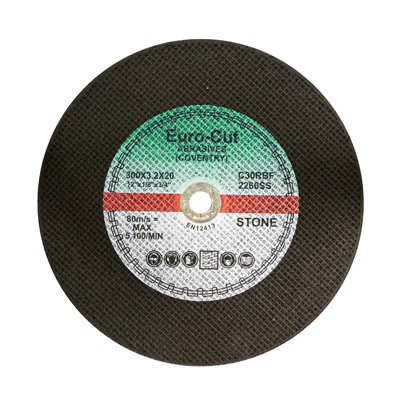 PegdevPdl300mm 12 Inch Professional Stone Block Cutting Abrasive Disc Wheel For Stihl SawsPack Of 40 from B&Q