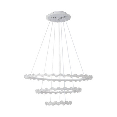 Darphe 60W Multi Layer Progressive Ring Led Pendant Light from B&Q