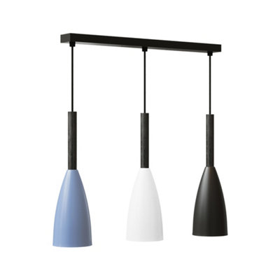 Darphe Modern 3 Light Layered Pendant Light For Dining Living Room from B&Q