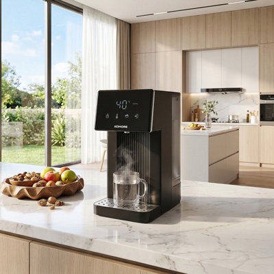 B&Q -  4L Countertop Instant Hot Water Dispenser With Filter,black