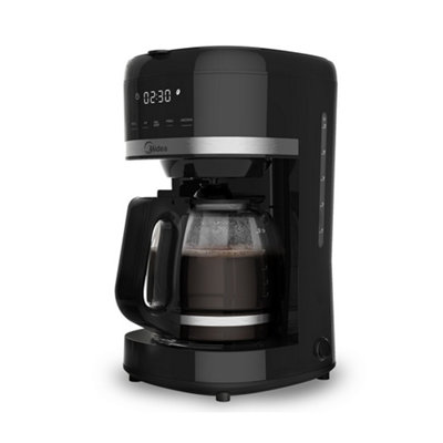 Darphe Black Drip Coffee Machine Auto Keep Warm Coffee Maker Drip Free Spout from B&Q