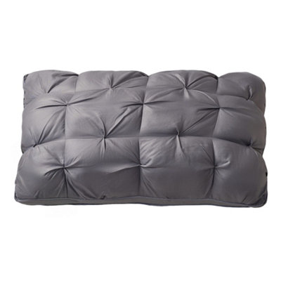 Darphe Grey Polyester Ultra Soft Pillow Insert 74Cm W X 48Cm D from B&Q