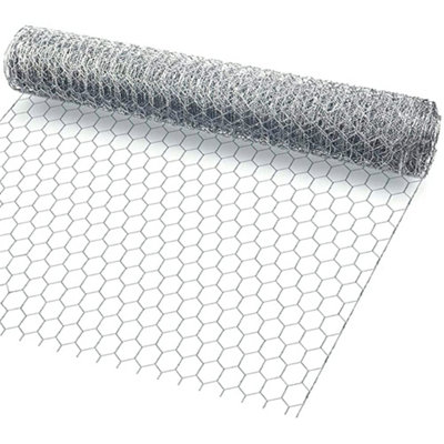 Darphe Galvanized Wire Mesh Fencing Aviary Net 0.9 By 6 Meters from B&Q