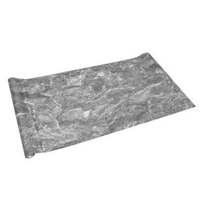 Darphe Self Adhesive Marble Effect Pvc Waterproof Flooring Roll 5 Meters By 0.6 Meters from B&Q