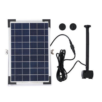 Breeins Solar Panel Powered Water Feature Pump 5W Solar Fountain Pump from B&Q