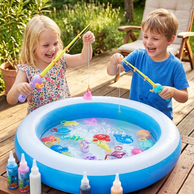 Living And Home Kids Diy Magic Water Gel Craft Kit Marine Animal Mould Luminous Gel Set Gift For Age 3 Up