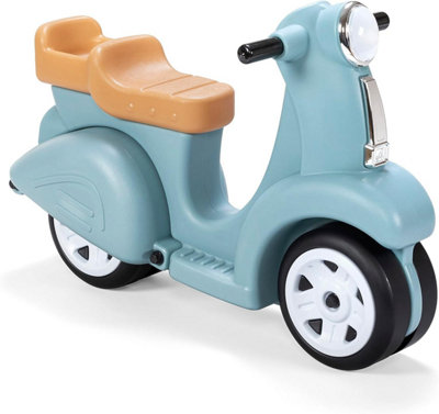 Ride Along Scooter, Step2 Ride On Toy, Vintage Style Scooter, Aqua