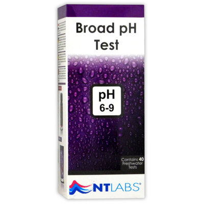 Nt Labs Aquarium Lab Ph 6-9 Test Kit: 40 Tests from B&Q