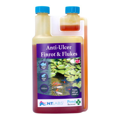 Nt Labs Bacterad Anti Ulcer Finrot Fluke Treatment 1L from B&Q