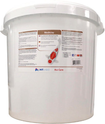 Nt Labs Mediclay Algae Clear 20Kg Montmorillonite Clay Koi Fish Pond from B&Q