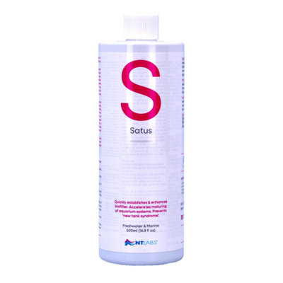 Nt Labs Satus Freshwater & Marine Bacteria Booster Ammonia Remover 500Ml from B&Q