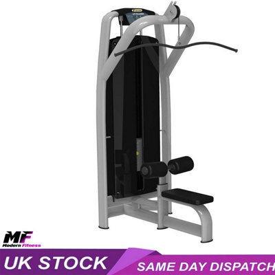 Commercial Lat Pulldown Machine With 100Kg Weight Stack Cable Back & Lat Machine from B&Q