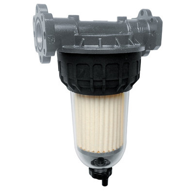 Piusi Clear Captor Water/ Particle Fuel Filter/diesel Filter70 Ltrs Per Min (30 Micron) from B&Q