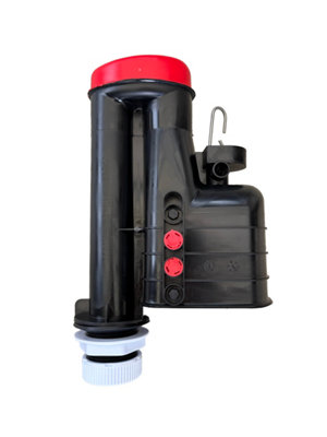 Fluidmaster Dual Flush Syphon 8" Wras Certified Toilet Cistern Flush Parts With Built-In Overflow from B&Q