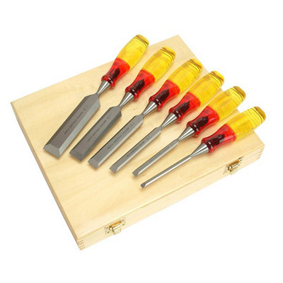 Irwin Marples Tm373/S6 Bevel Edge Chisel Splitproof Handle Set 6 734442198987 - Image 7